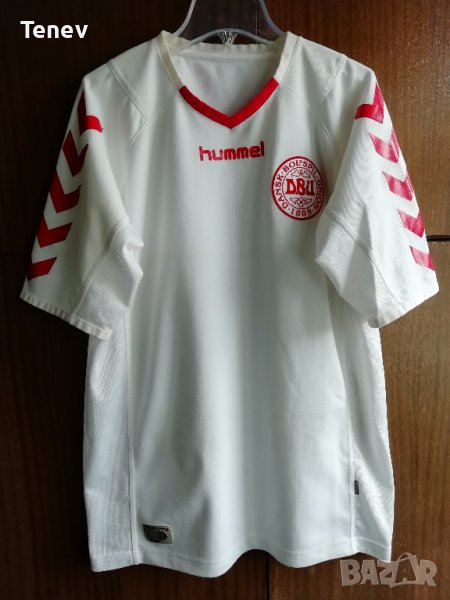 Denmark Hummel Vintage оригинална тениска фланелка Дания , снимка 1