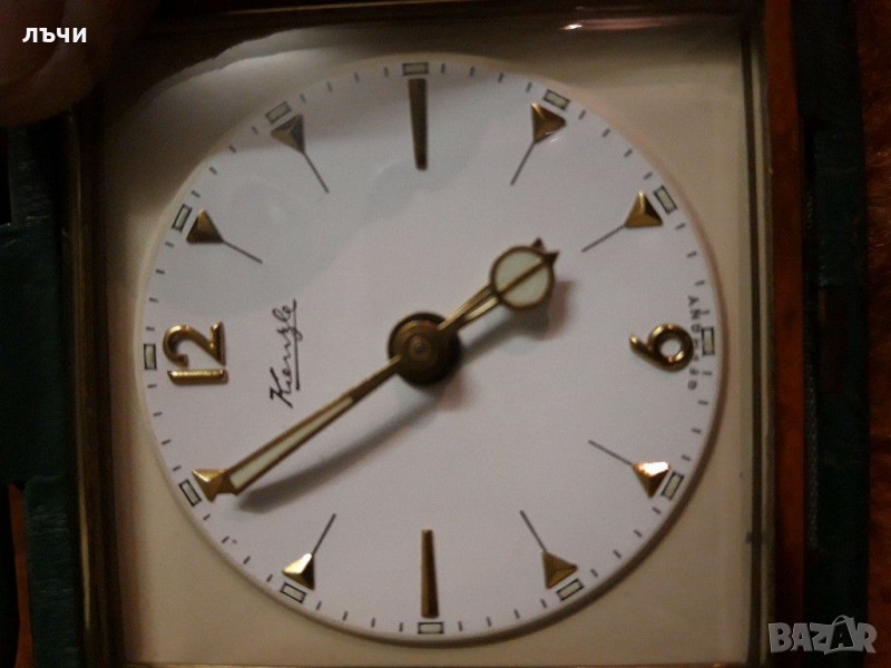  Часовник Будилник антика немски, снимка 1