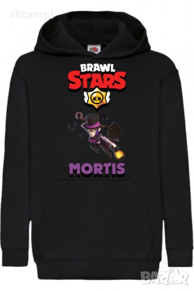 Детски Суитчър/Суитшърт Mortis 3,Brawl Stars,Игра,Подарък,Изненада,Забавление,Рожден Ден, снимка 1