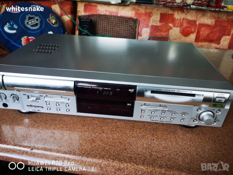  Universum MD1097, CD player /MD recorder , Combo + дистанционно , снимка 1