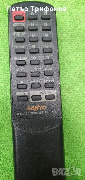 SANYO RB-D12PH дистанционно управление , снимка 1