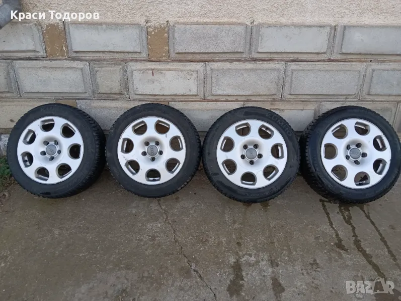 Лети джанти 16ки със хубави гуми  зимни , снимка 1