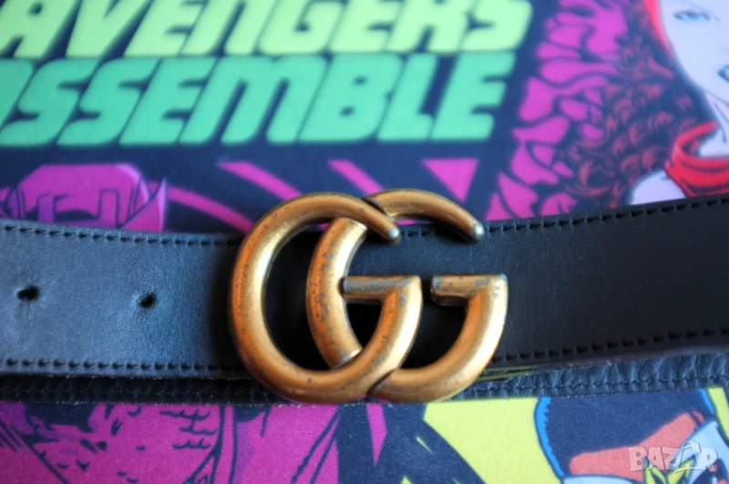 Колан от естествена кожа Gucci, снимка 1