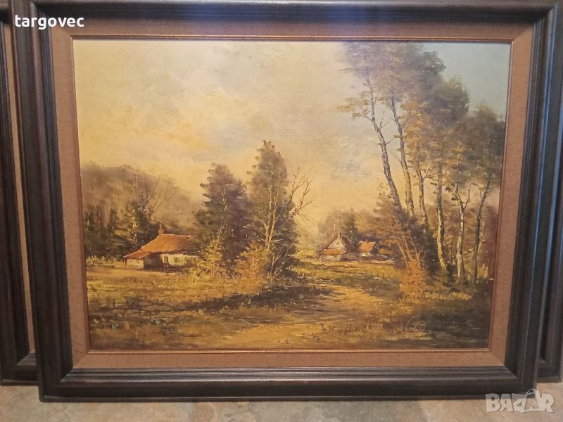 Маслена картина на платно, снимка 1