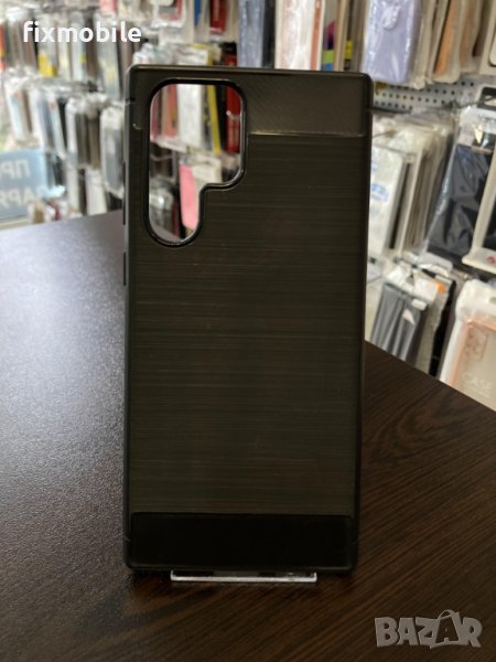 Samsung Galaxy S22 Ultra карбон силиконов гръб / кейс, снимка 1