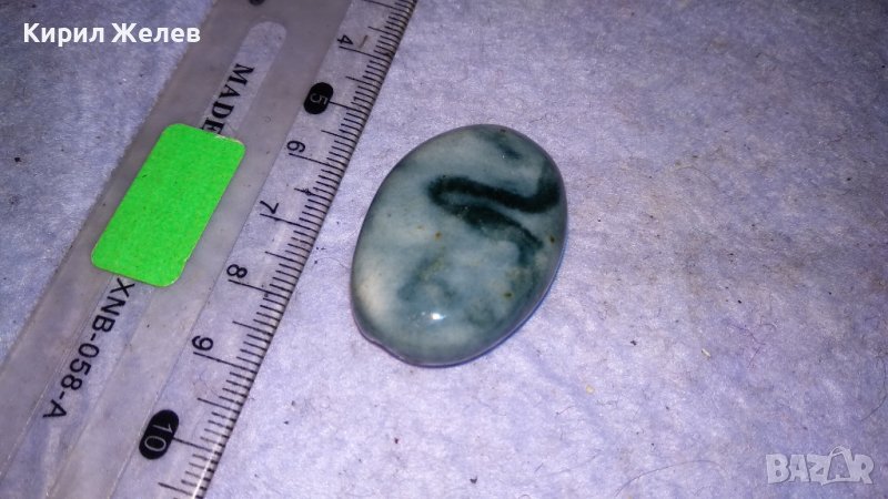 КРАСИВО ПОЛИРАНО ПОЛУСКЪПОЦЕННО КАМЪЧЕ за БИЖУ ГРИВНА ОГЪРЛИЦА 34540, снимка 1