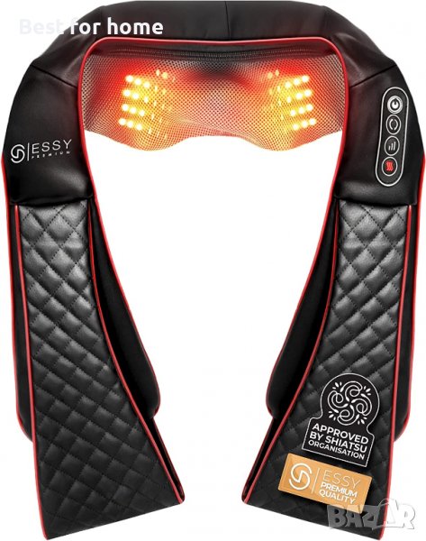 Шиатсу масажор Essy Pain Relaxing Shiatsu Massag, снимка 1