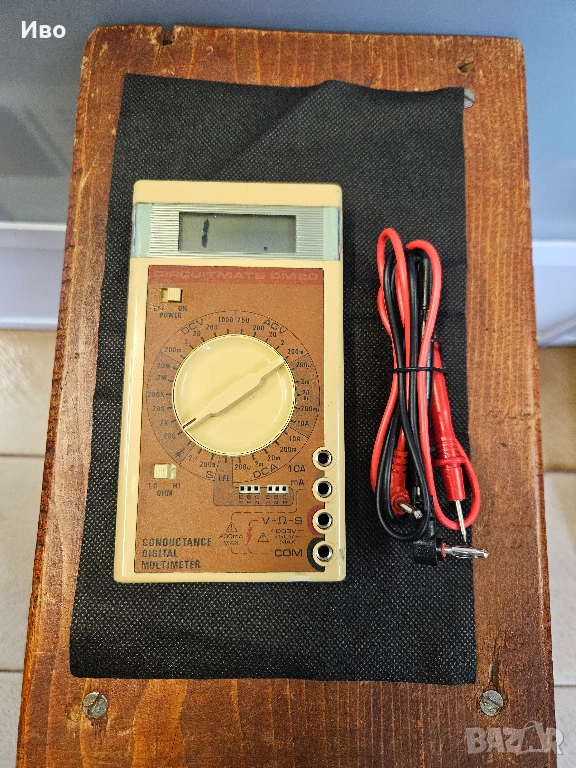 Мултицет Beckman Instruments Circuitmate DM20 Оригинален тайвански мултицет. В отлично техническо съ, снимка 1