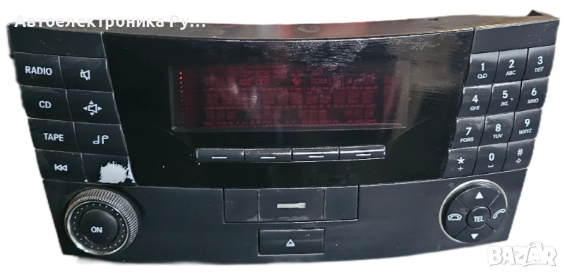 MERCEDES E-CLASS (W211) 2002-2007 АВТОМОБИЛНО РАДИО ,A2118200879, снимка 1