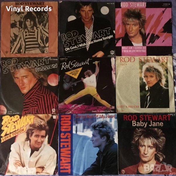 Грамофонни плочи Rod Stewart 7" Collection, снимка 1