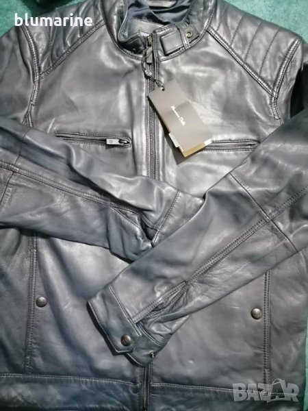 Мъжко кожено яке Massimo Dutti 5, снимка 1
