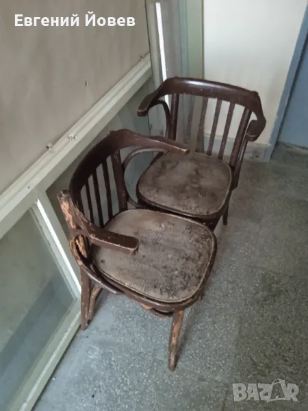 Виенски столове с подлакътници 35 се лева, снимка 1