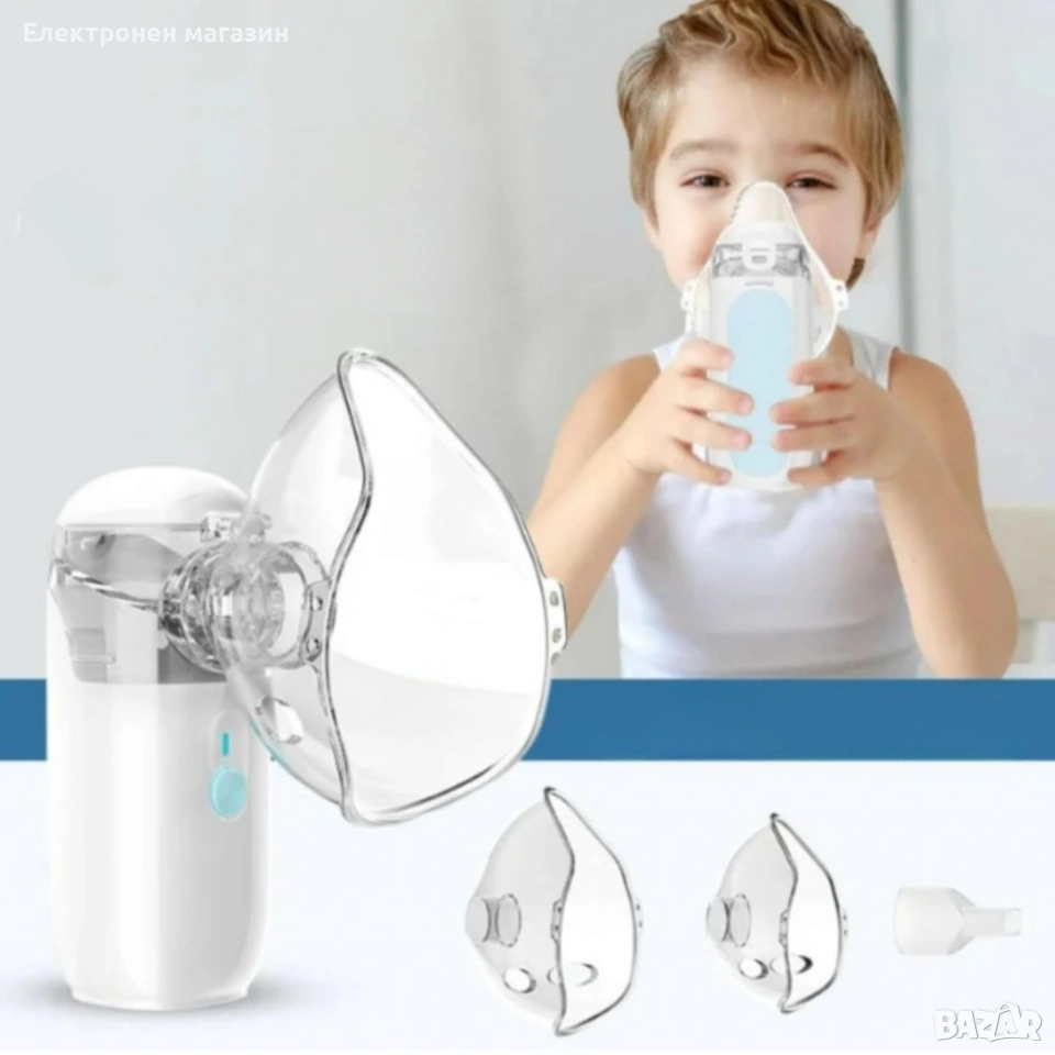 Ултразвуков аерозолен небулизатор Mesh ZH-N3 – бърза и тиха терапия~ , снимка 1