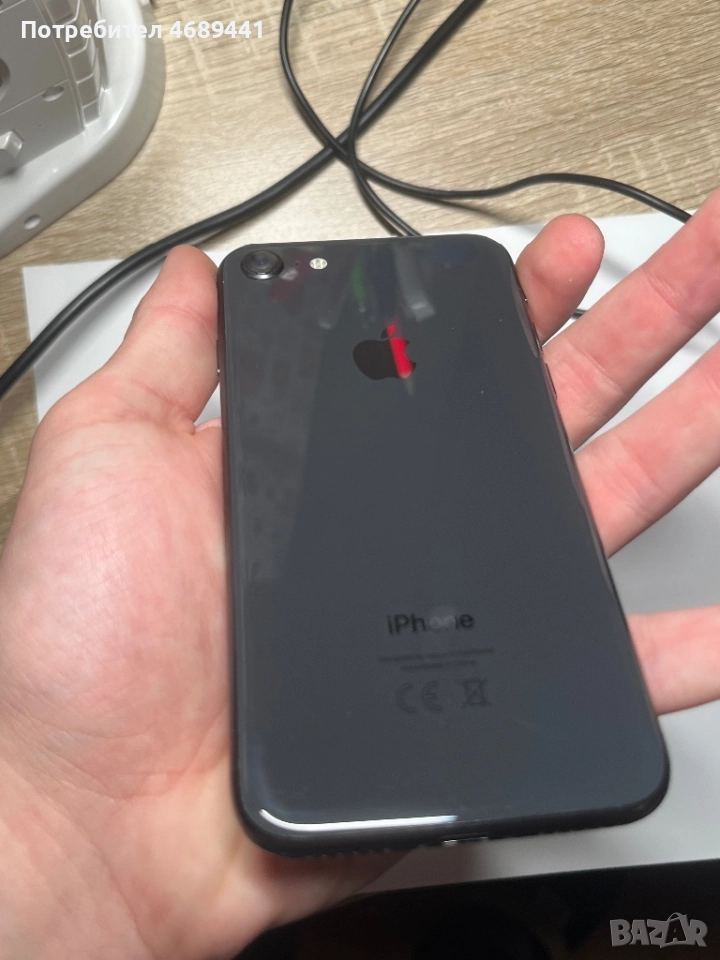 Iphone 8 black, снимка 1