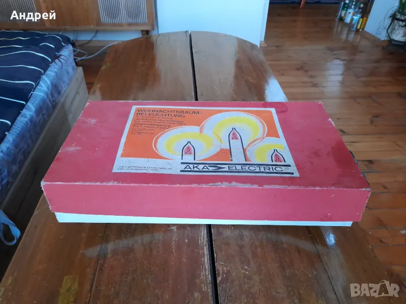 Стари лампи,лампички за елха AKA, снимка 1