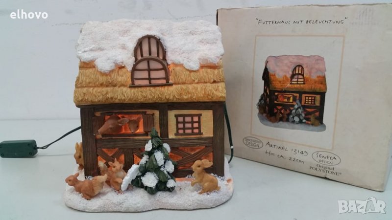 Светеща коледна къщичка, снимка 1
