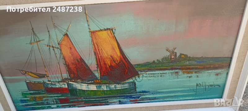 Картина с морска тематика, снимка 1