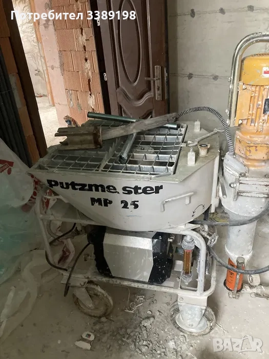 Машина за мазилка - турбозол Putzmeister mp25, снимка 1