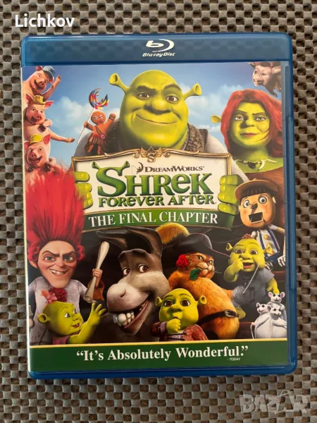  БГ аудио/суб - Шрек Завинаги / Shrek Forever After - Blu ray, снимка 1