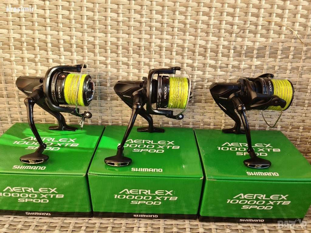 Продавам 3бр макари Shimano Aerlex 10000 spod, снимка 1