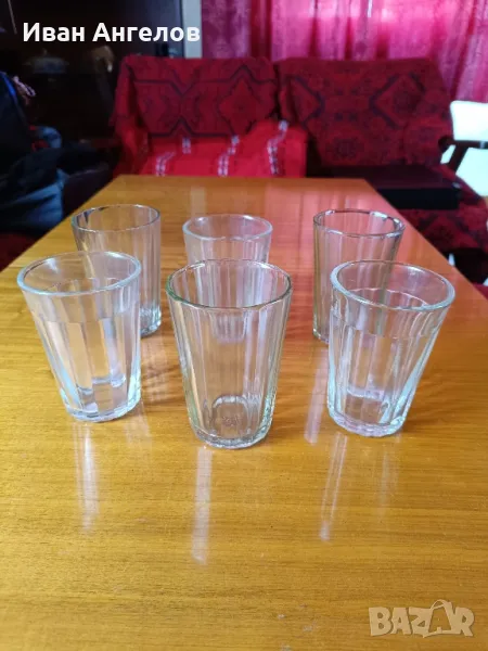 Нови стъклени водни чаши , снимка 1
