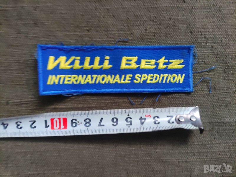 Продавам емблема Willi betz, снимка 1