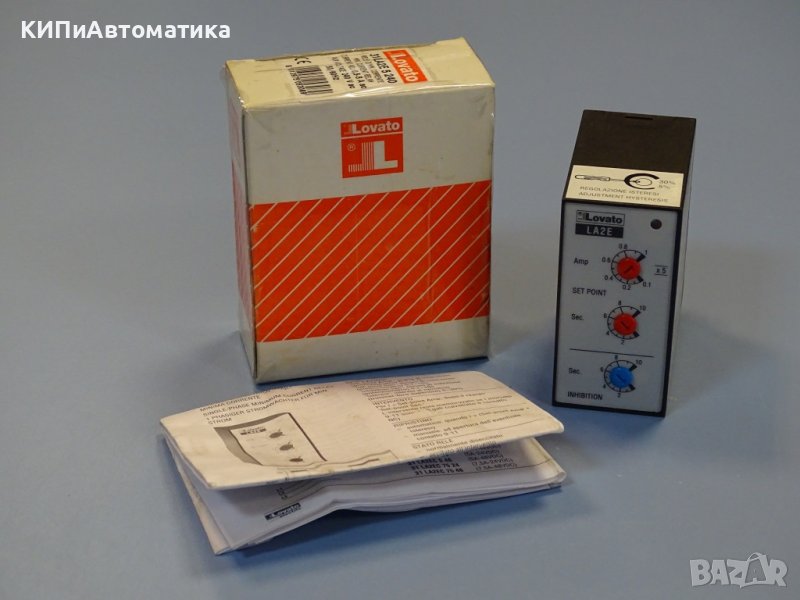 Реле Lovato 31LA2E 5 240 MIN Current Relay 240V 50/60Hz, снимка 1