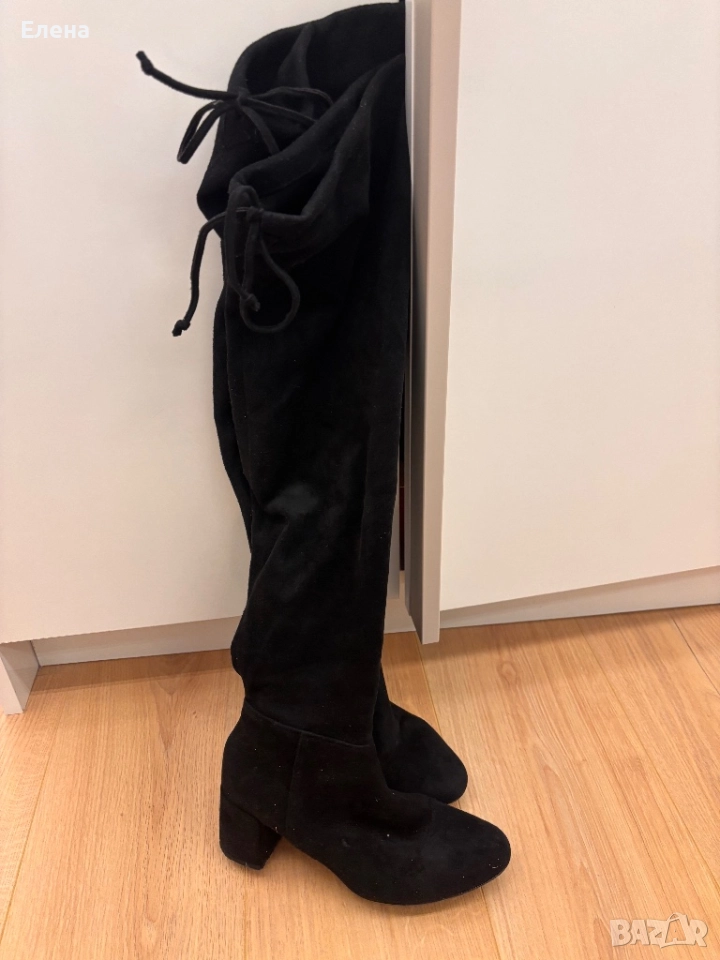 Чизми велурени, снимка 1