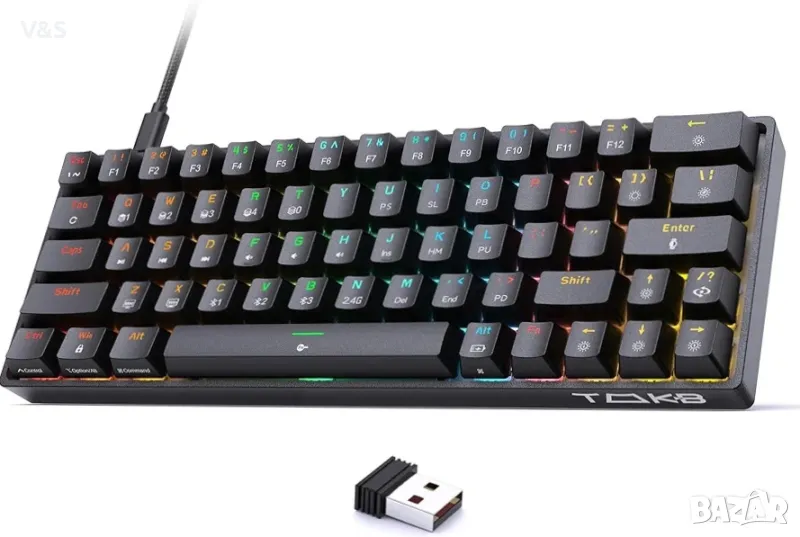 Геймърска клавиатура TMKB T63, снимка 1