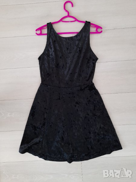 Дамска рокля от кадифе, снимка 1