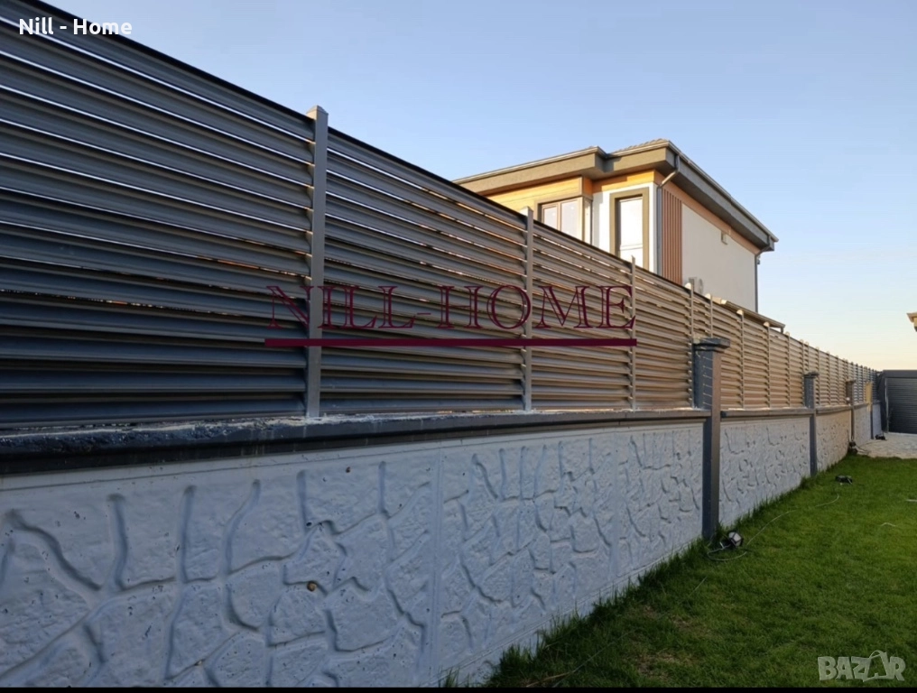 Ограда ( тип щора ) ПАНА, ЛАМЕЛИ, КОЛОВЕ, ВРАТИ, снимка 1