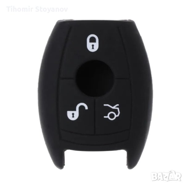 Силиконов протектор калъф за ключ за кола автомобил Мерцедес, снимка 1