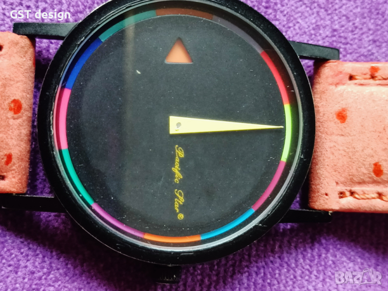 Рядък Немски Часовник Pacific star Въртящ дисплей, снимка 1