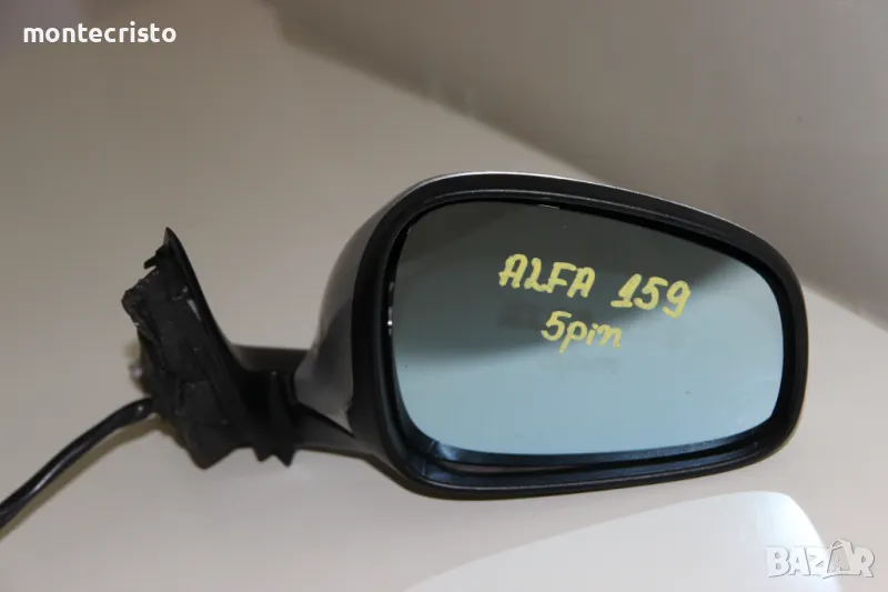 Дясно огледало Alfa Romeo 159 (2006-2011г.) Alfa 159 / 5 пина / 156080860 електрическо, снимка 1