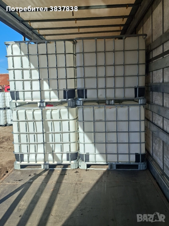  Контейнери ,бидони, цистерни 1000литра , снимка 1