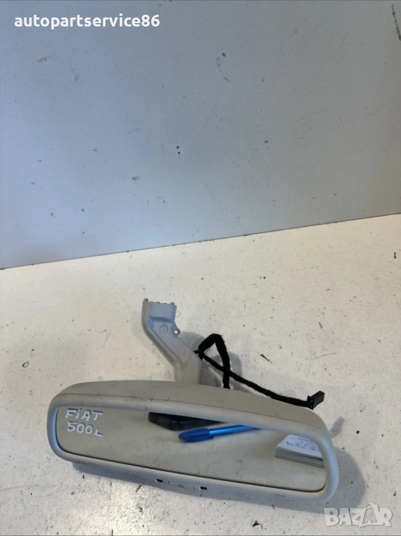 огледало за обратно виждане (странично), бяло, за Fiat 500L, 1.3 Мултиджет, 2013 г, снимка 1