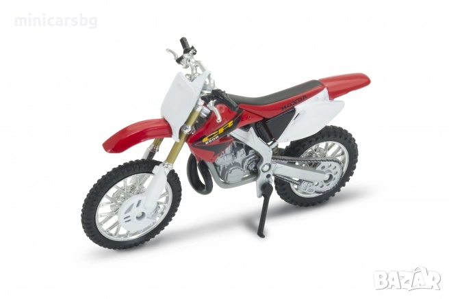 1:18 Метални мотори HONDA CR250R, снимка 1