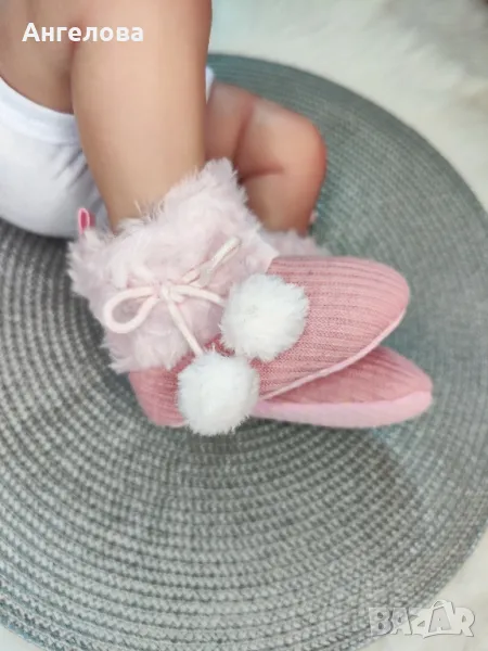 Бебешки топли ботушки с мека подметка , снимка 1
