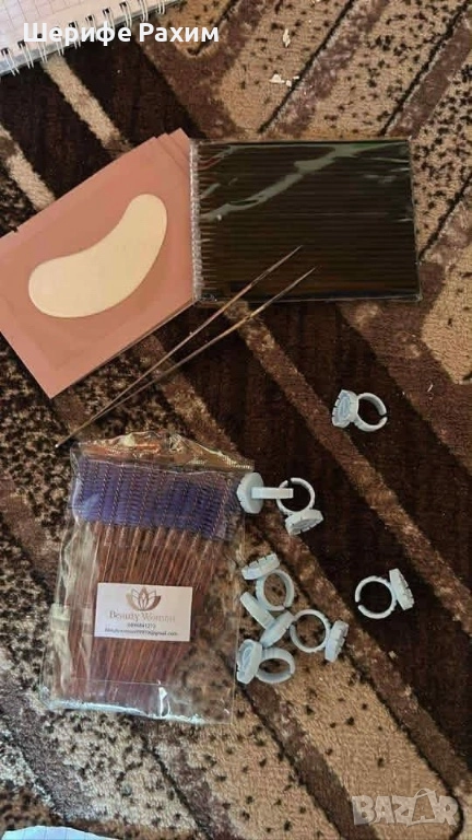 Продават се + тренировъчен манкен за грим и миглопластика, снимка 1