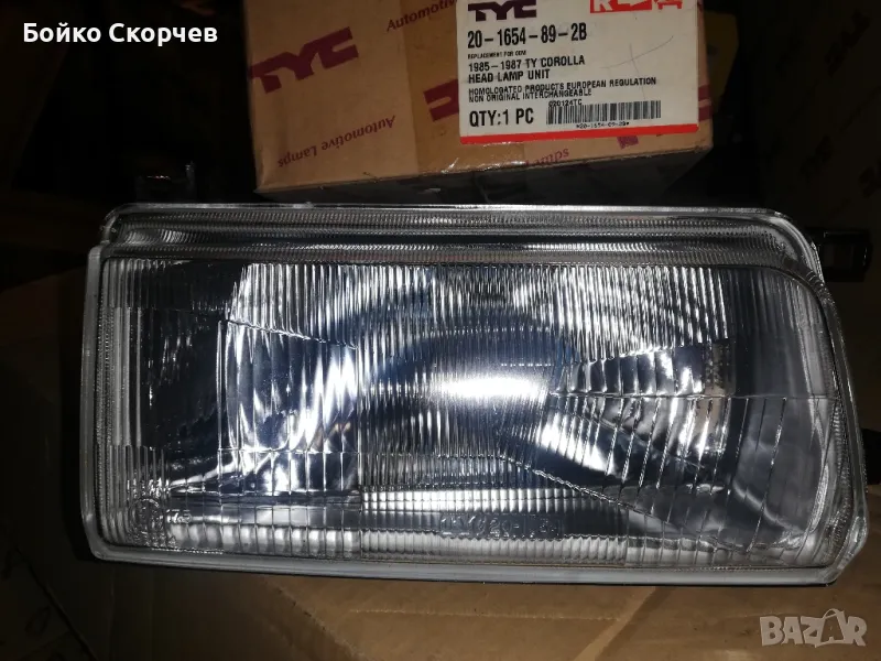 Фарове за Тойота Корола АЕ80., снимка 1