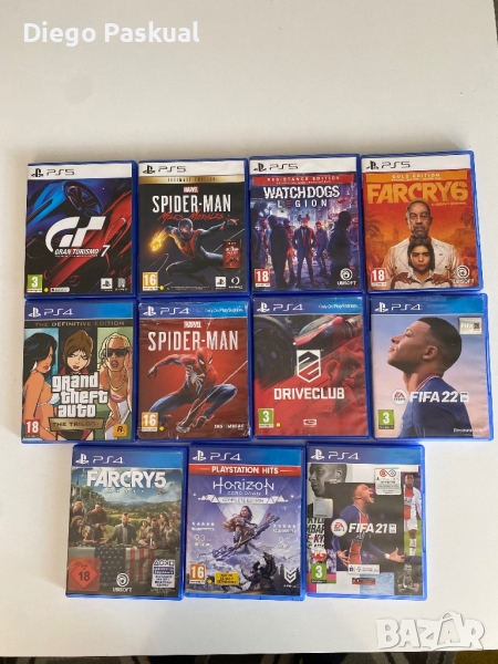 Playstation 4,5 игри- разменям , продавам, снимка 1