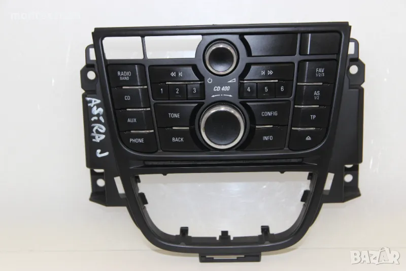 CD Radio AUX Opel Astra J (2009-2016г.) 13346050 / CD 400 / CD400, снимка 1