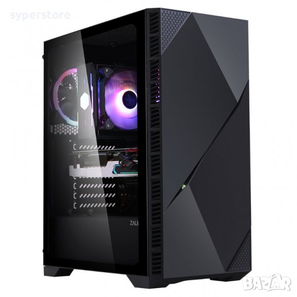 Кутия за компютър Zalman ZM-Z3 Iseberg Черна ATX Middle Tower, снимка 1