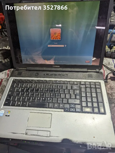 Лаптоп Toshiba satellite L350, снимка 1