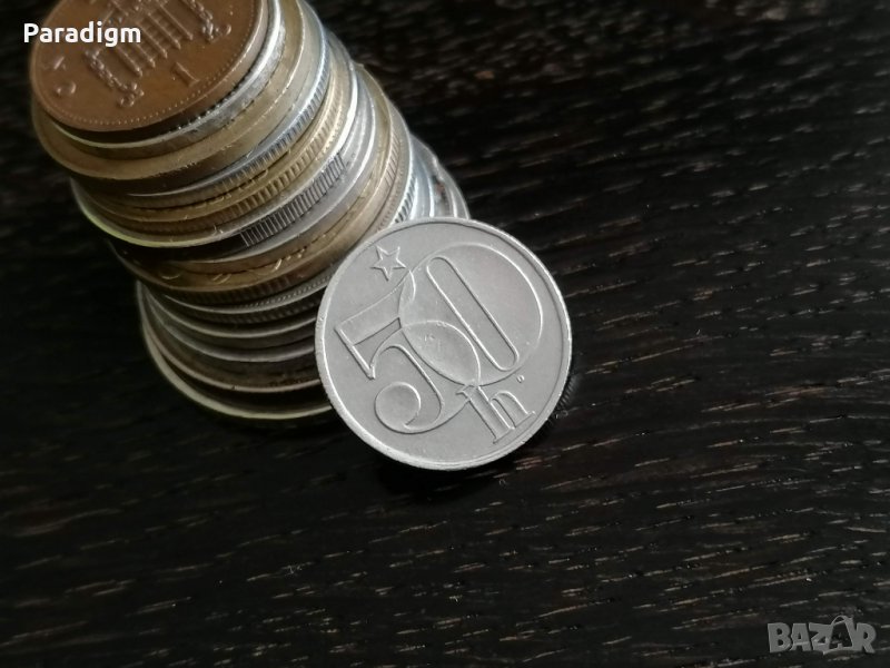 Mонета - Чехословакия - 50 халера | 1978г., снимка 1