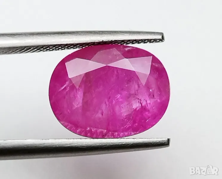 Естествен рубин от Мианмар с класическа красота 2.60кт.! Сертифициран! Нов!, снимка 1