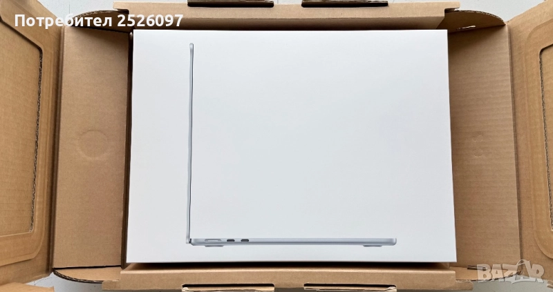 MacBook Air 13,6 M4 Sky Blue Гаранция ЗОРА, снимка 1