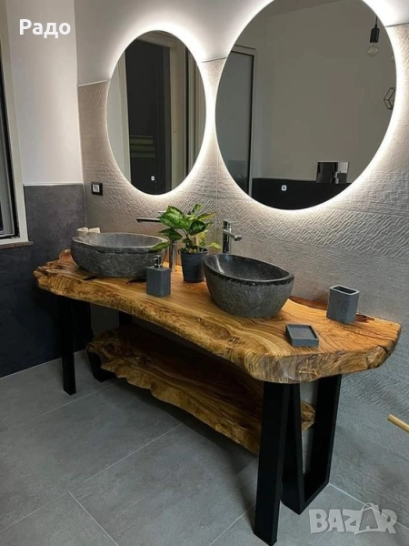 Мебели от дърво и желязо, снимка 1