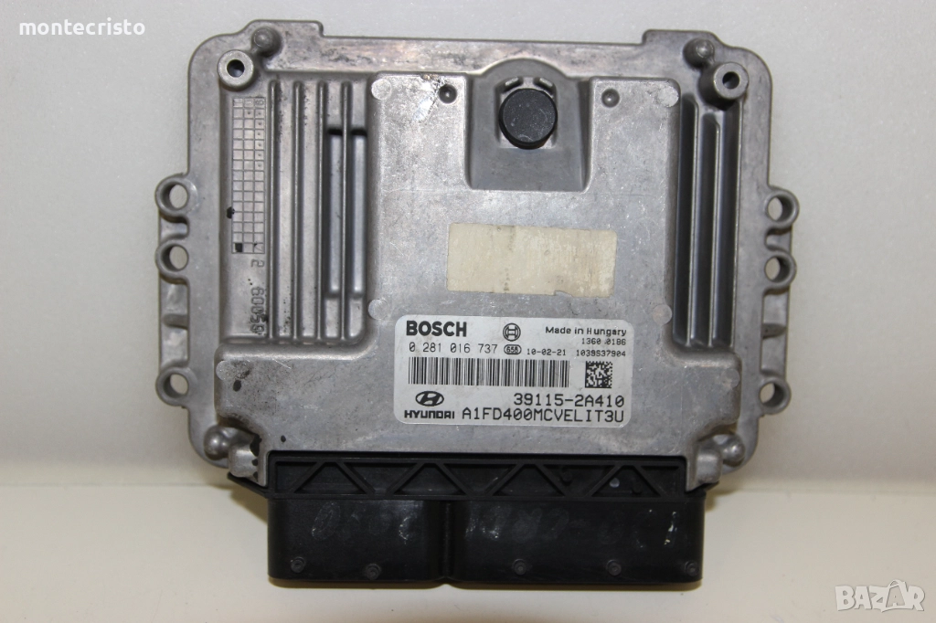 Моторен компютър Hyundai i30 (2007-2012г.) 0281016737 / 0 281 016 737 / 391152A410 / 39115-2A410, снимка 1