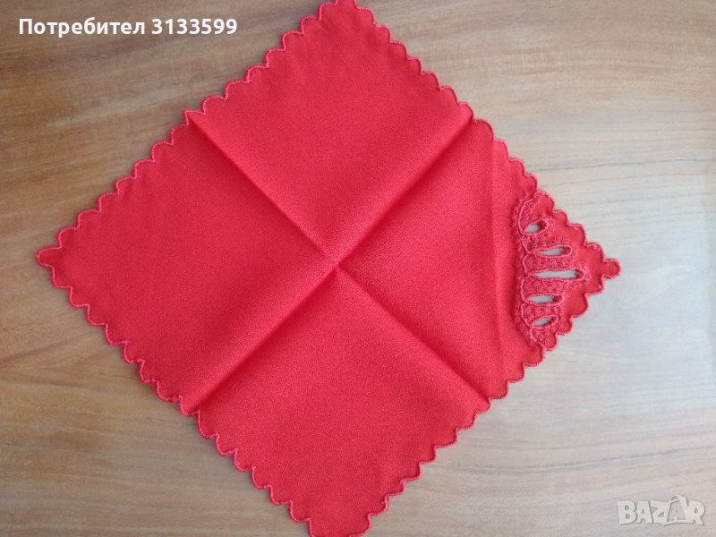 Копринени носни кърпички; кърпички - аксесоари; изделия на една кука; бродерия, снимка 1